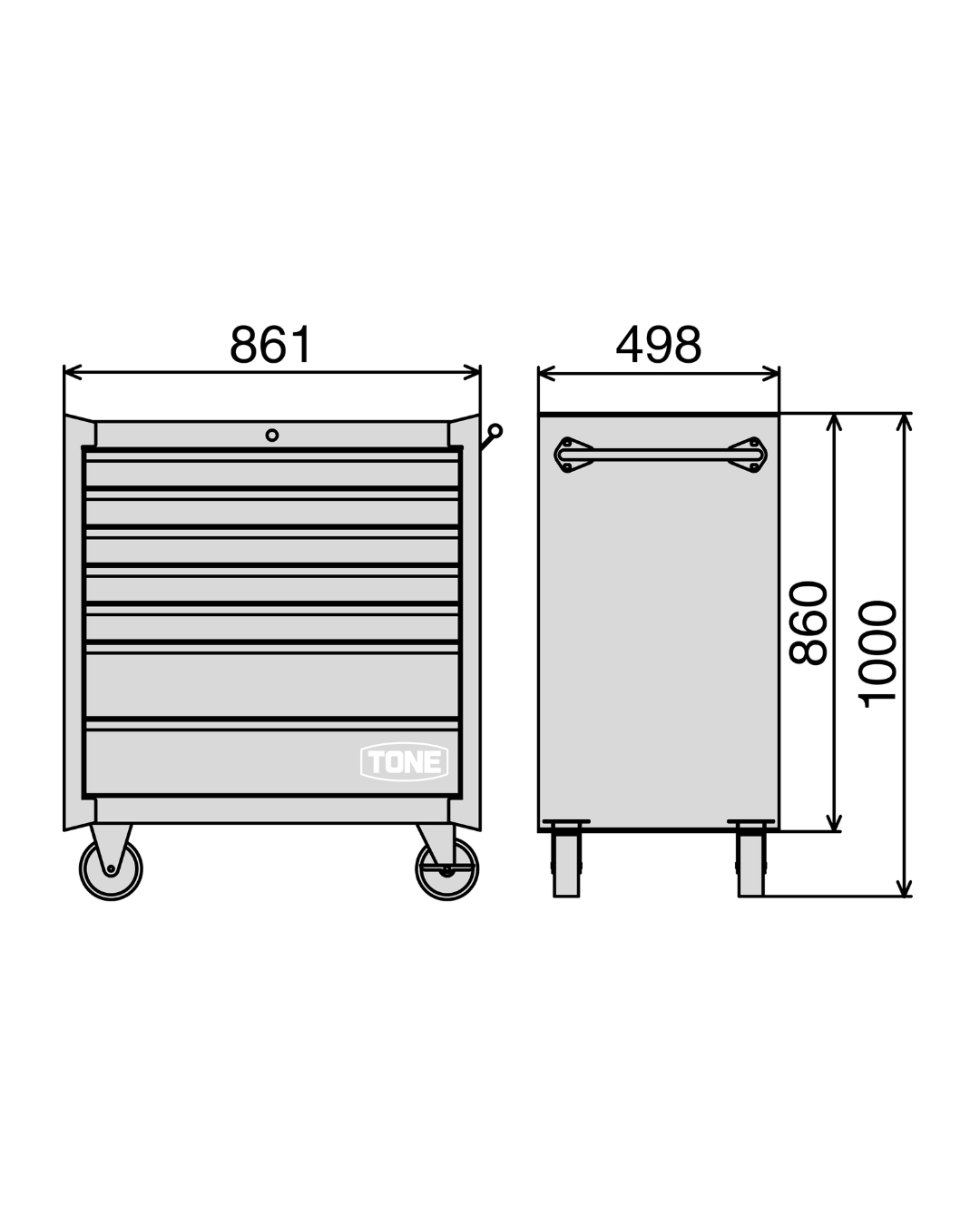 Roller Cabinet | WSW207R