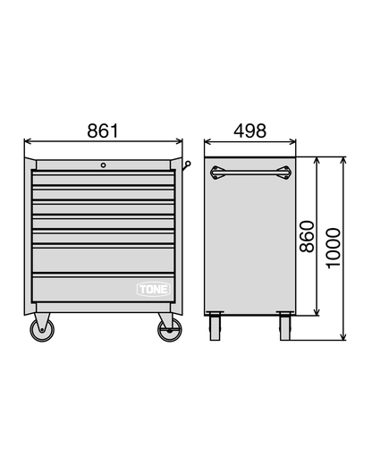 Roller Cabinet | WSW207R